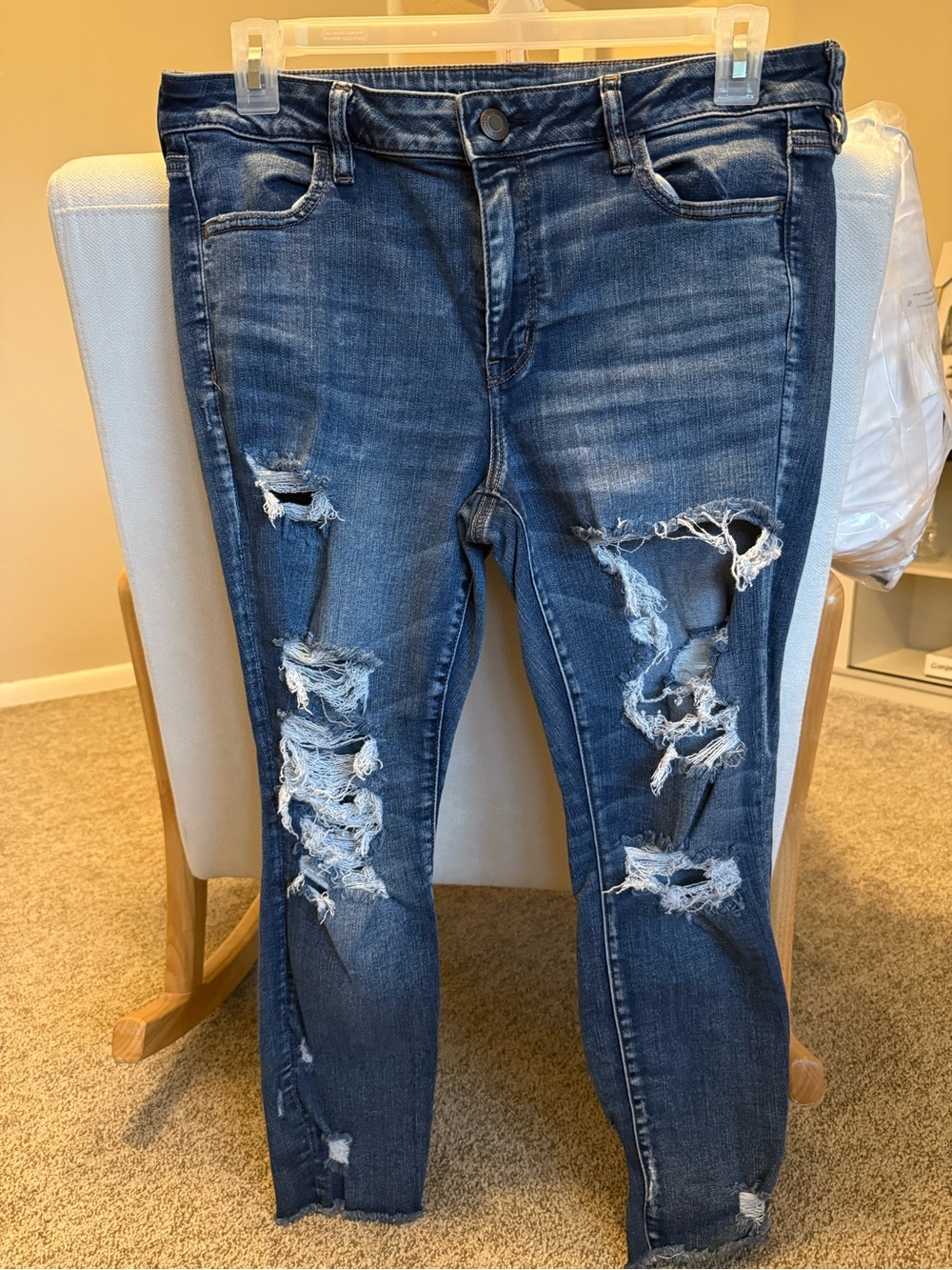 AE jegging crop jeans